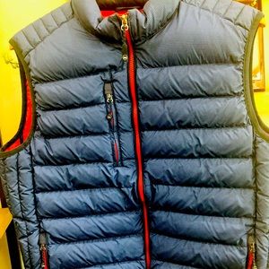Peter Millar elite herringbone quilted down vest
